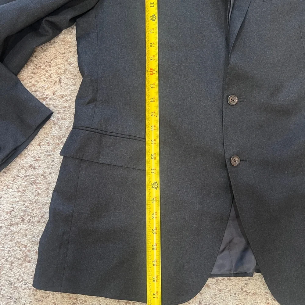 Polo Ralph Lauren‎ Gray Wool Business Casual Sports Blazer Suit Men' 44L Read